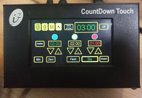 Апаратний таймер часу в оренду Київ, Україна CountDown Touch Timer